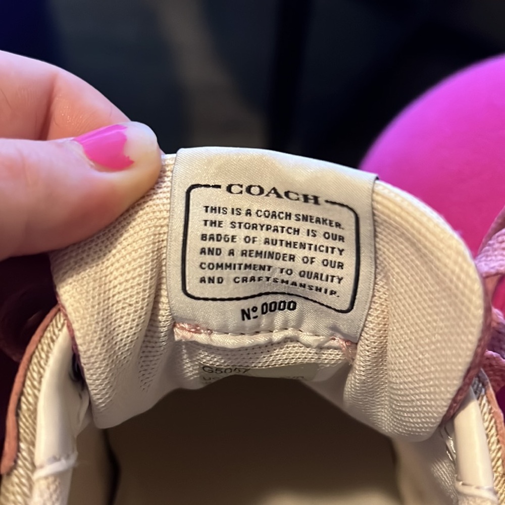 New Coach sneakers - Picture 3 of 3